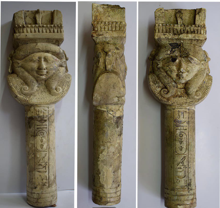 المجلس الأعلى للآثار المصرية يعلن اكتشاف بعض الأدوات الفرعونية المستخدمة بالطقوس الدينية