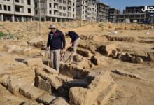 اكتشاف مقبرة رومانية تعود لـ2000 عام في #غزة